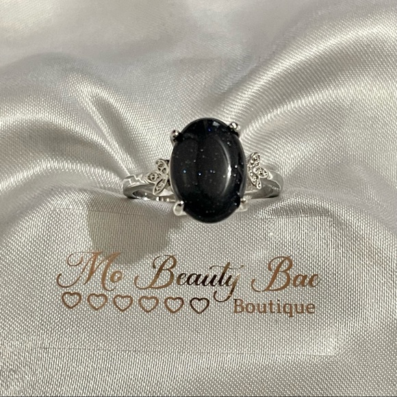 Blue Sandstone Ring - Picture 4 of 6